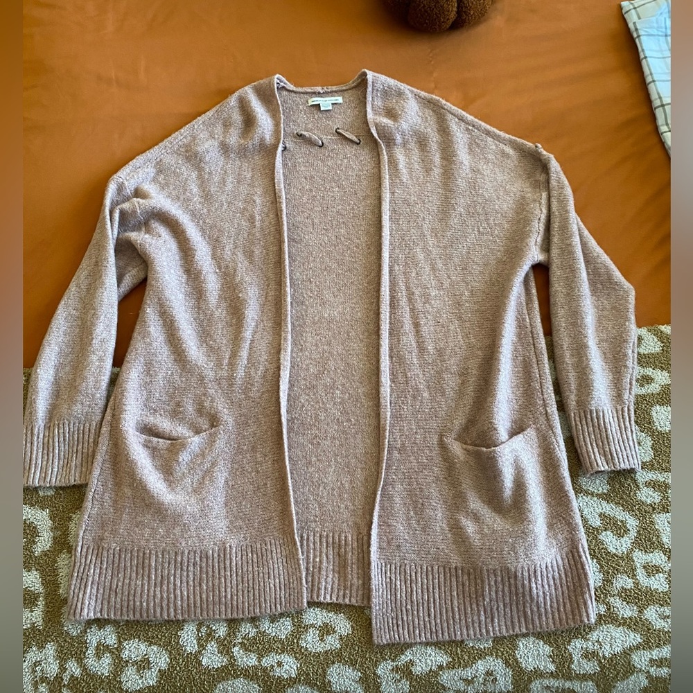 American Eagle pink cardigan - XL